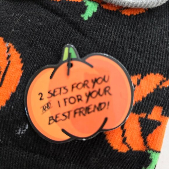 Halloween Pet & Owner Matching Socks 3 Pairs Ladies Size 5-10 spooky dog puppy - Picture 4 of 6